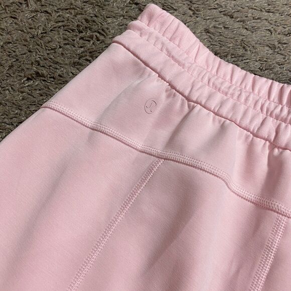 Lululemon Size 6 Softstreme Pant High Rise 31" Black Strawberry Milkshake Pink - Picture 5 of 8
